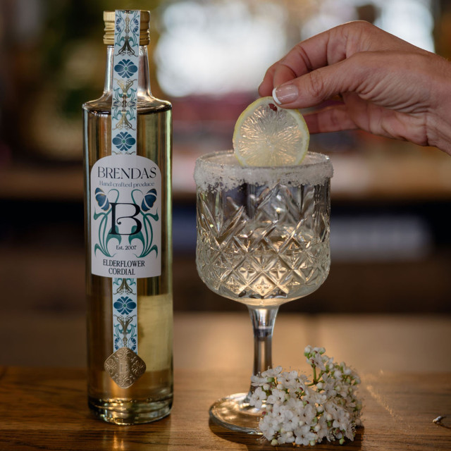 Brenda's Elderflower Cordial, 500ml