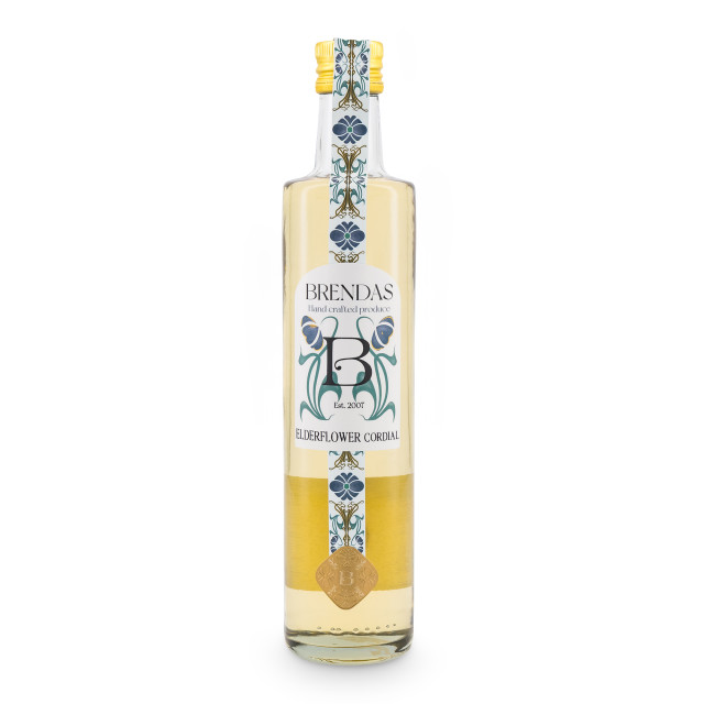 Brenda's Elderflower Cordial, 500ml