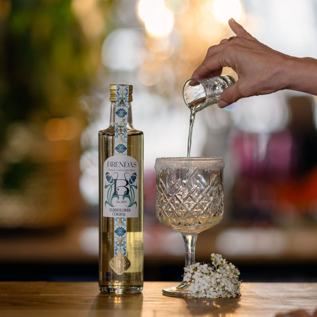 Brenda's Elderflower Cordial, 500ml