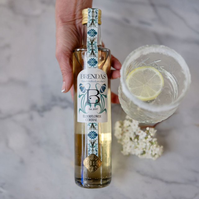 Brenda's Elderflower Cordial, 500ml