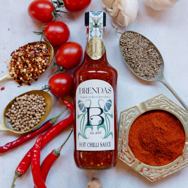 Brenda's Hot Chilli Sauce, 400g