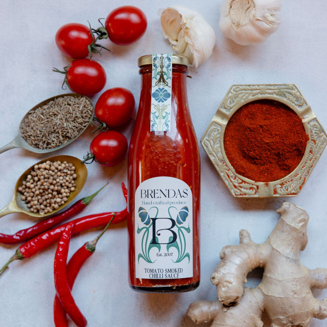 Brenda's Tomato Smoked Chilli Sauce, 400g