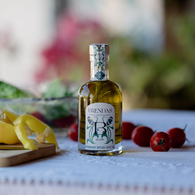 Brenda's Rosemary Infused Olive Oil, 200ml