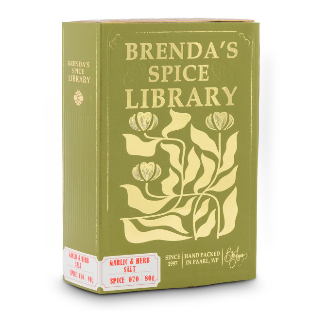 Brenda's Spice Box Garlic and Herb Salt, 100g