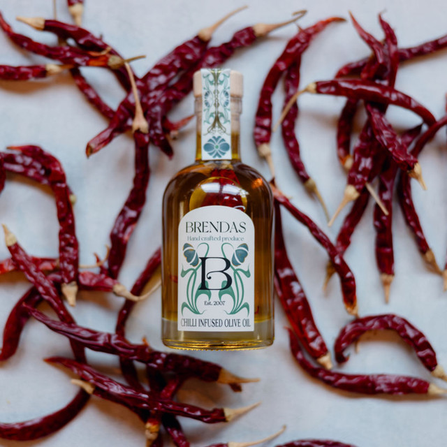 Brenda's Chilli Infused Olive Oil, 200ml