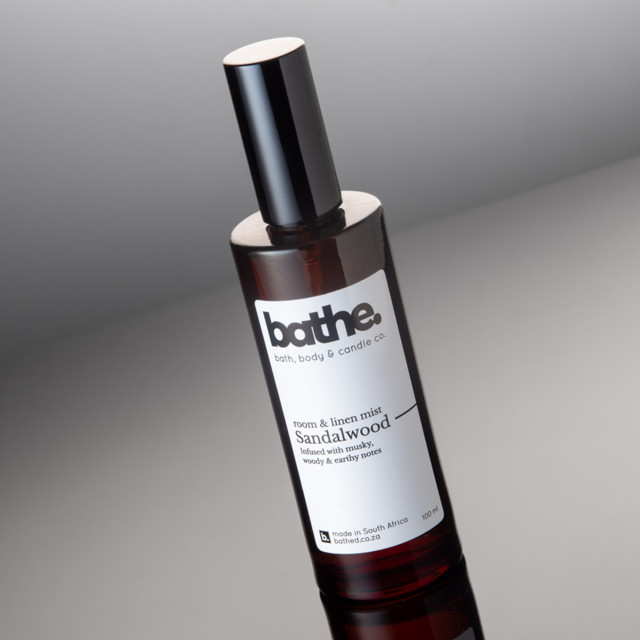 Bathe Sandalwood Room & Linen Mist, 110ml