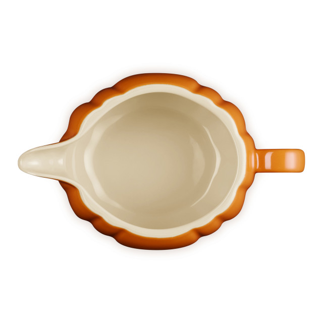 Le Creuset Pumpkin Gravy Boat, 400ml - Flame