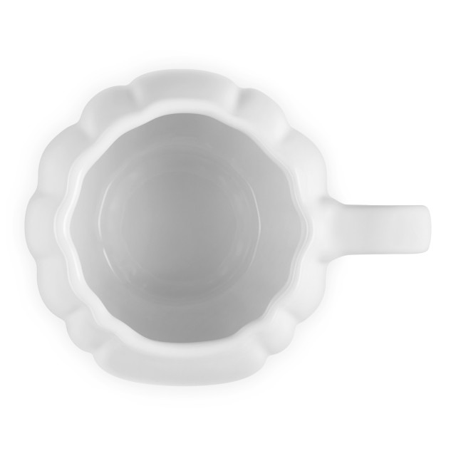 Le Creuset Pumpkin Mug, 400ml - White