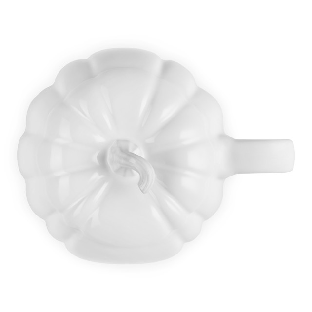 Le Creuset Pumpkin Mug, 400ml - White
