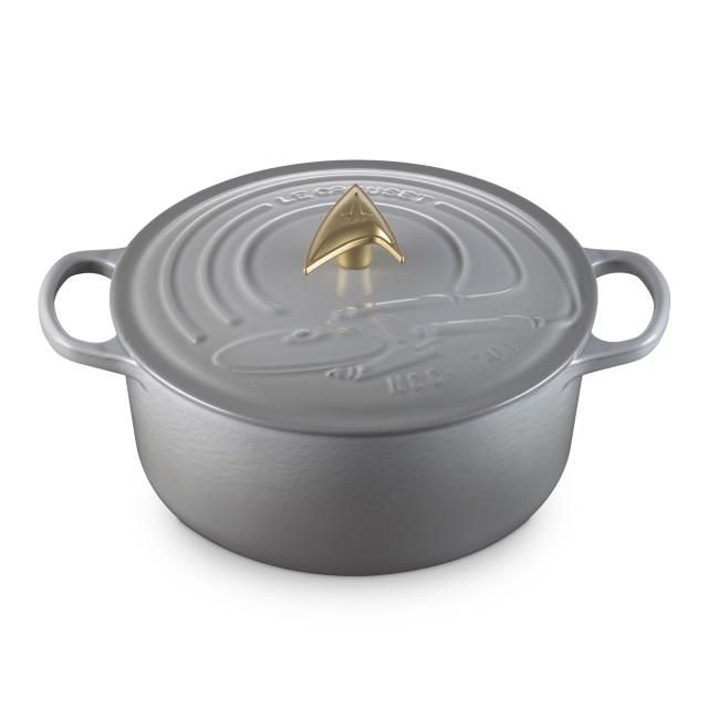 Le Creuset Star Trek Round Dutch Oven, 26cm - Enterprise