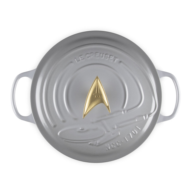 Le Creuset Star Trek Round Dutch Oven, 26cm - Enterprise