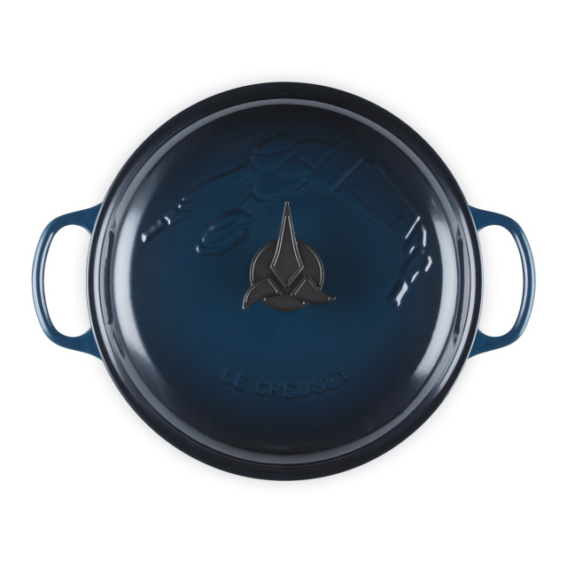 Le Creuset Star Trek Round Braiser, 30cm - Klingon