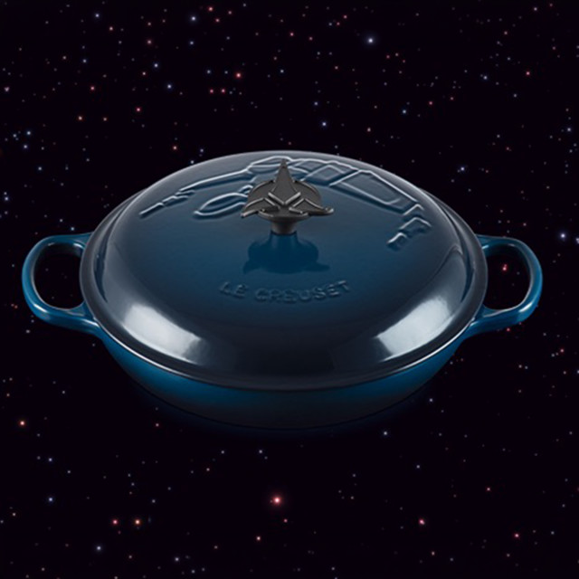 Le Creuset Star Trek Round Braiser, 30cm - Klingon