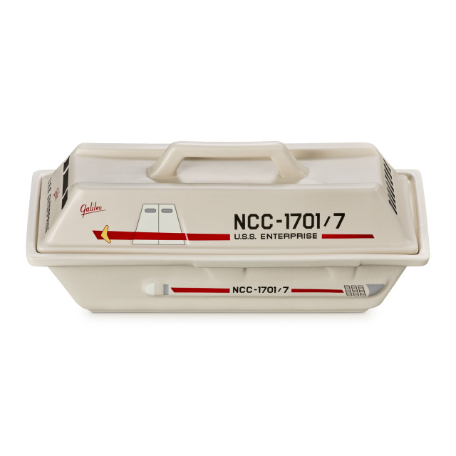 Le Creuset Star Trek Rectangular Casserole Covered Dish, 1.6L - Galileo