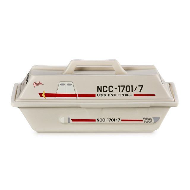 Le Creuset Star Trek Rectangular Casserole Covered Dish, 1.6L - Galileo