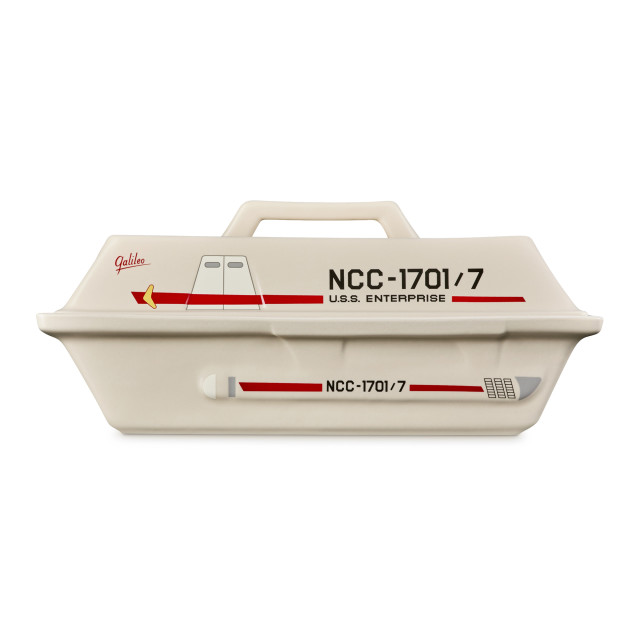 Le Creuset Star Trek Rectangular Casserole Covered Dish, 1.6L - Galileo