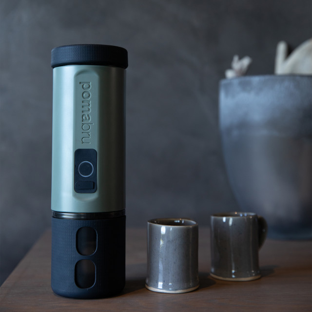 Pomabru Portable Espresso Machine, Green