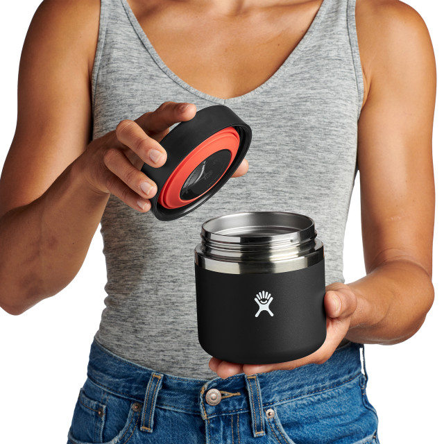 Hydro Flask Vacuum-Insulated Food Jar, 590ml - Black