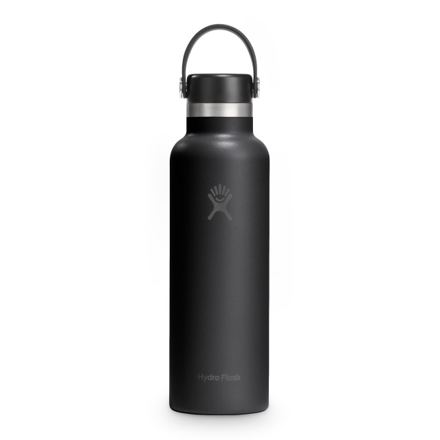 Hydro Flask Vacuum Insulated Standard Flex Cap Bottle, 620ml - Black