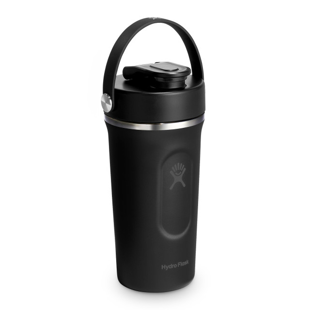 Hydro Flask Vacuum Insulated Stainless Steel Shaker Bottle, 710ml - Black