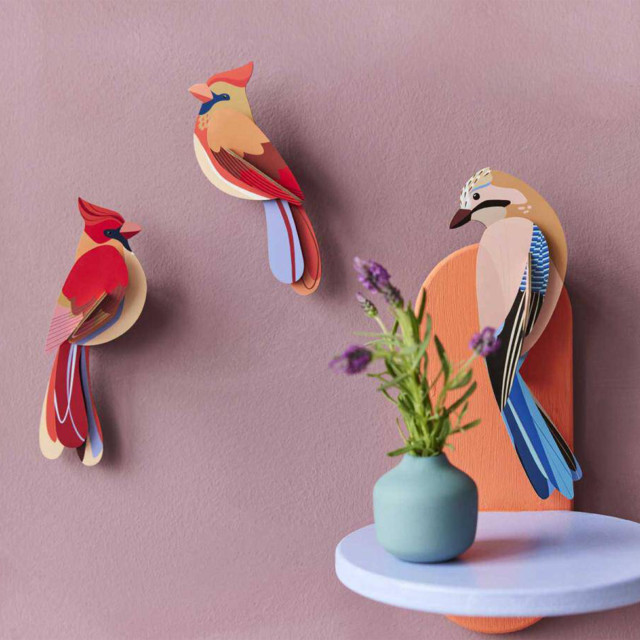 Studio ROOF Bird - Cardinals