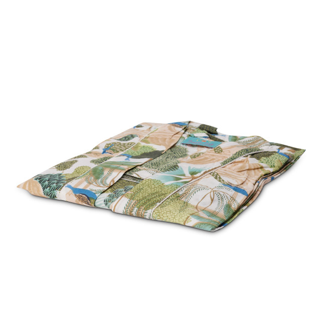 Humble & Mash Green Peacock Jungle Kimono