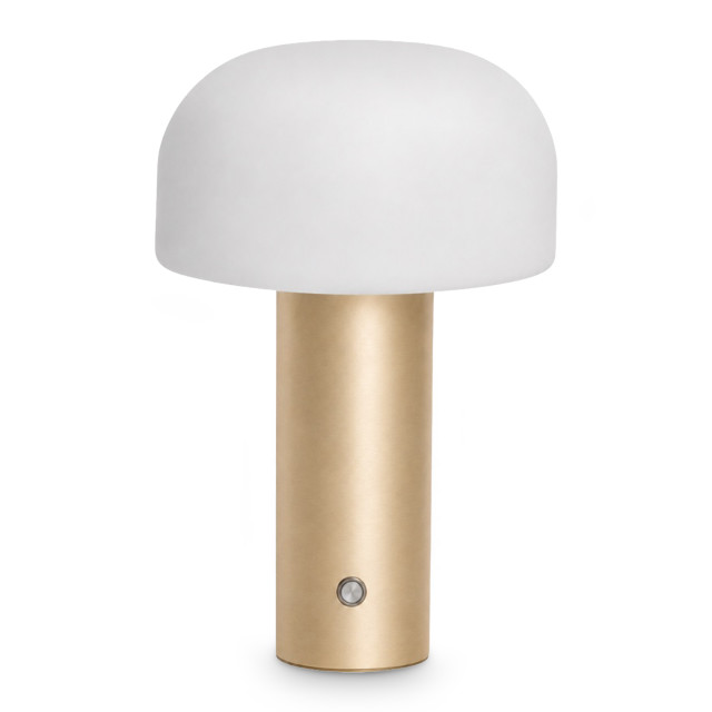 Maisonware Bruno Portable and Rechargeable LED Lamp - Gold