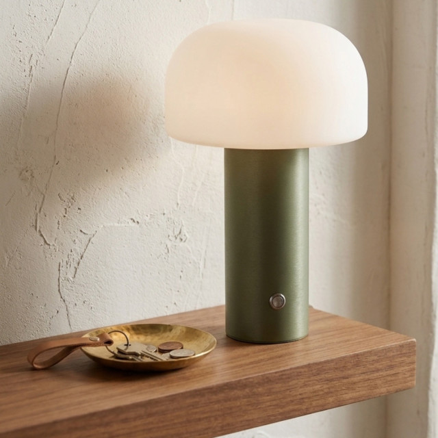 Maisonware Bruno Portable and Rechargeable LED Lamp - Green