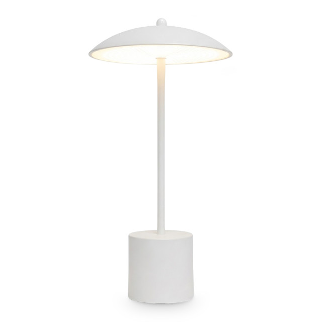 Maisonware Mina Dome Portable and Rechargeable LED Lamp - White