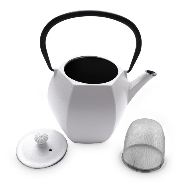Regent Nambu Tekki White Japanese Teapot, 800ml