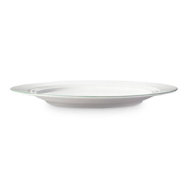 Maxwell & Williams White Basics Edge Rim Dinner Plates, Set of 4