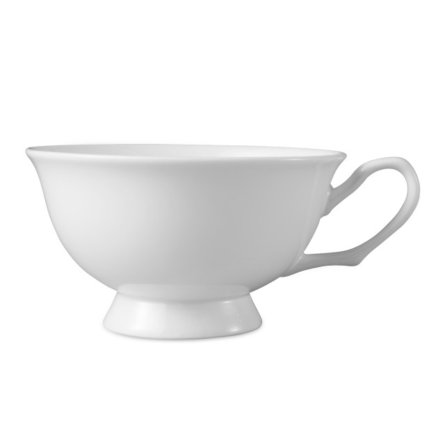 Maxwell & Williams Cashmere Footed Cup & Saucer, Set of 4