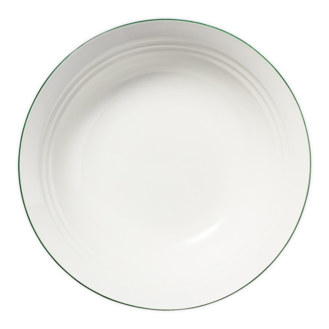 Maxwell & Williams White Basics Edge Soup/Pasta Bowls, Set of 4