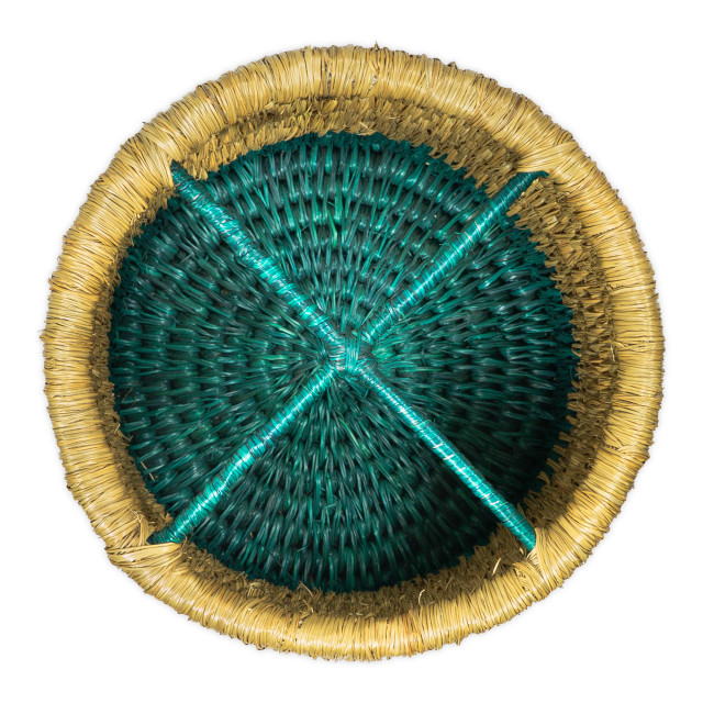 Gone Rural Lavumisa Woven Cutlery Holder - Green