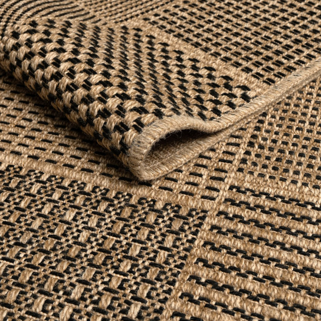 Rugs Original Sisal-look Natural Flat Woven Outdoor Area Rug