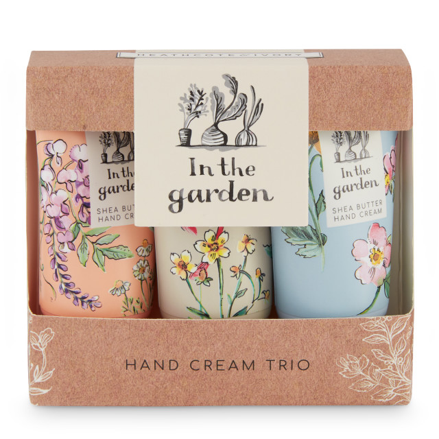 Heathcote & Ivory In the Garden Hand Cream Trio