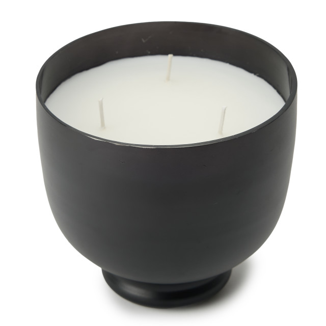 Humble & Mash Black Glass Filled Candle