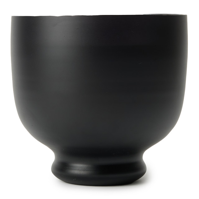 Humble & Mash Black Glass Filled Candle