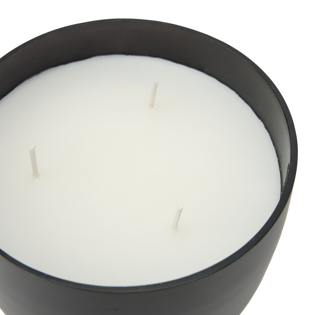 Humble & Mash Black Glass Filled Candle