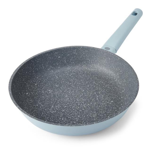 MasterClass Cast Aluminium Frying Pan, 28cm - Sky Blue
