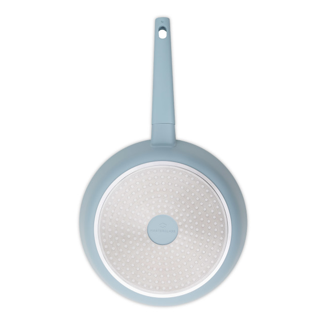 MasterClass Cast Aluminium Frying Pan, 28cm - Sky Blue