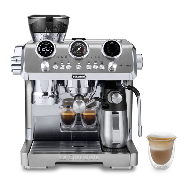 DeLonghi La Specialista Maestro Manual Pump Espresso Coffee Machine, EC9885.M