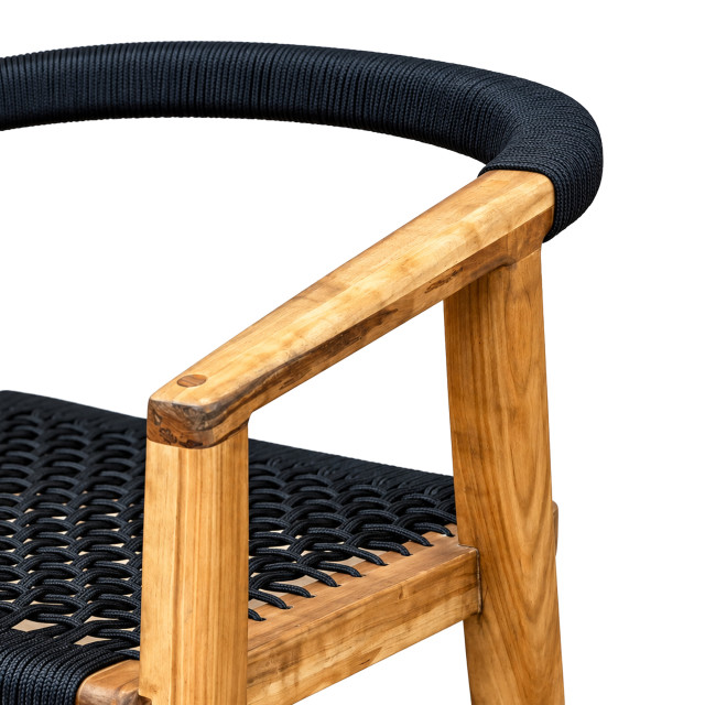 Homewood Cottonwood Gen II Arm Cotswold Chair - Black