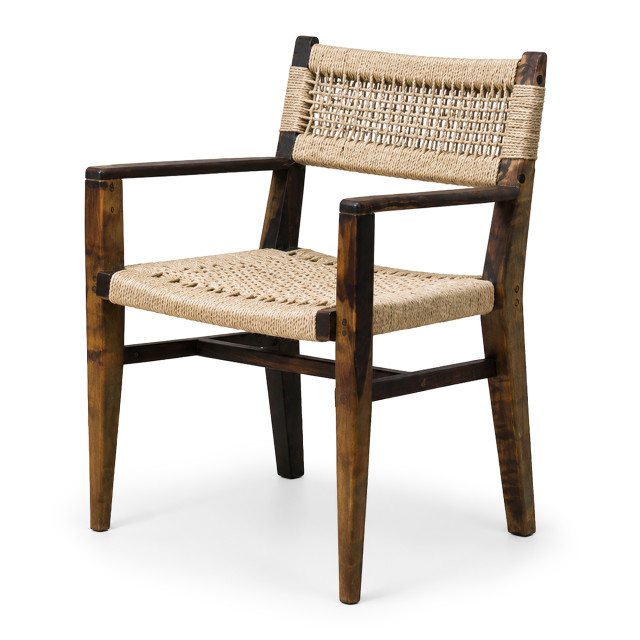 Homewood Cottonwood Paindane Gen Arm Chair Jute