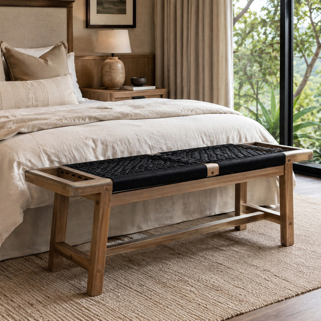 Homewood Cottonwood Vilikazi Cotswold with Handle Bench
