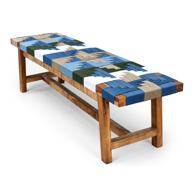 Homewood Cottonwood Vilikazi Ndebele Bench