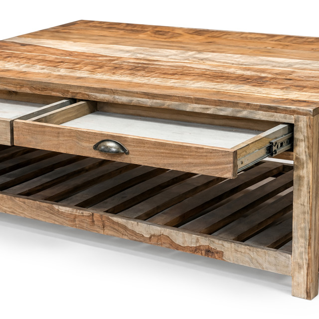 Homewood Cottonwood Country 4 Draw Coffee Table