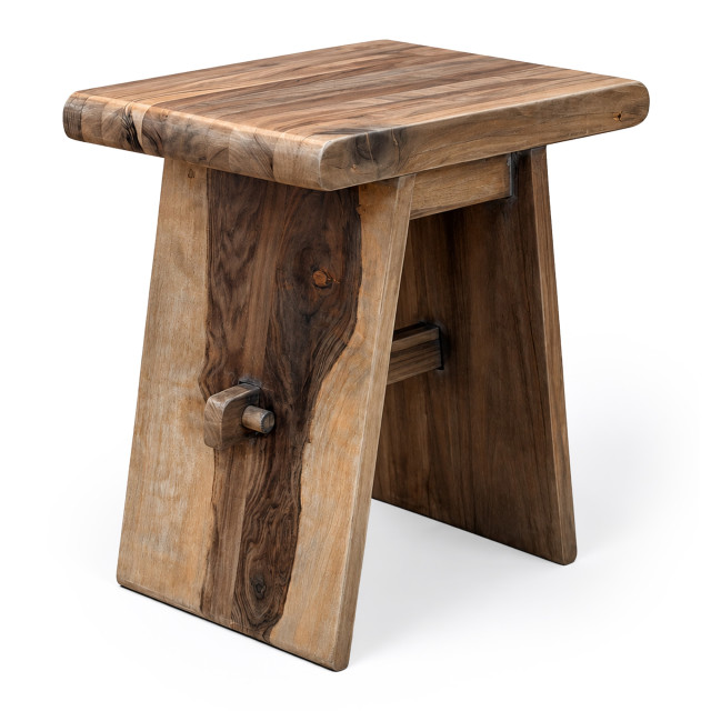 Homewood Cottonwood Paindane Chinese Side Table
