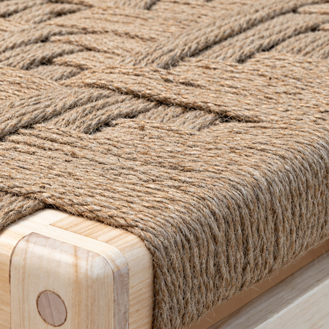 Homewood Cottonwood Ubuhle Ndebele Round Leg Bench