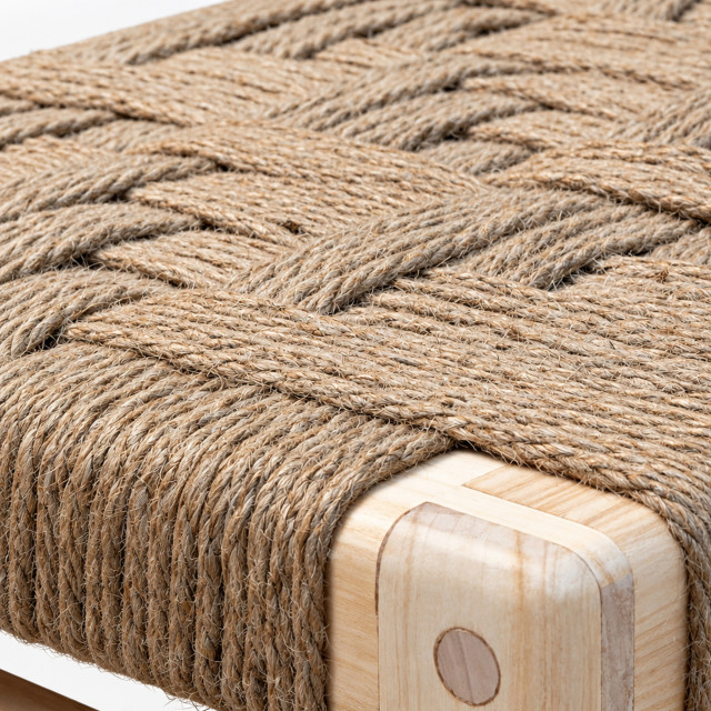 Homewood Cottonwood Ubuhle Ndebele Round Leg Bench